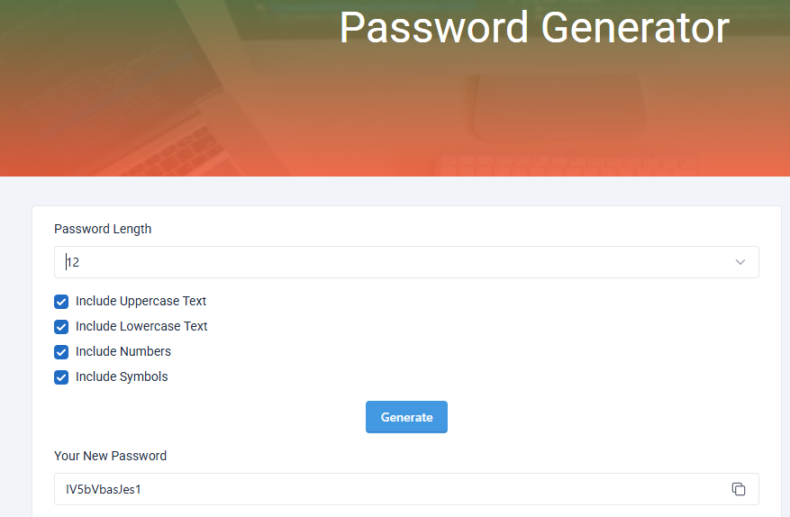 Free Password Generator – Create Strong, Secure & Random Passwords Online